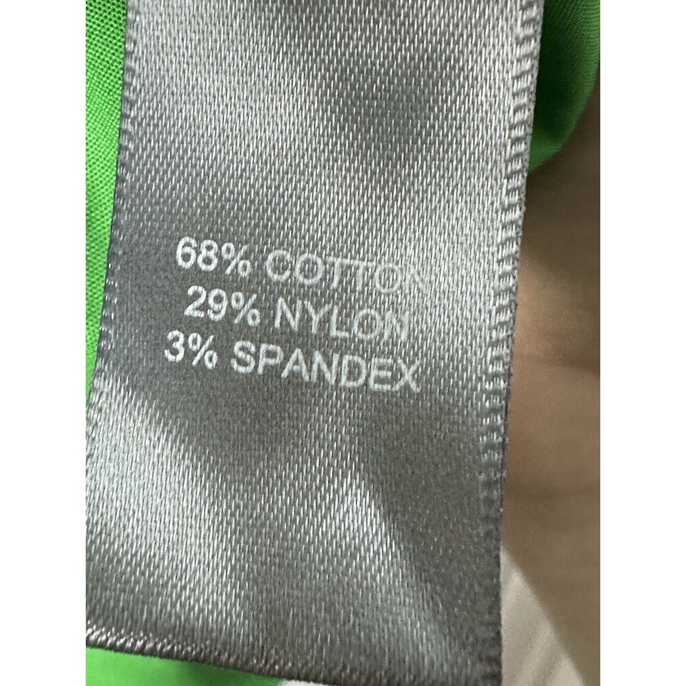 NWT Marled Reunited Button Blouse Green Cotton/Poly/Spandex Medium - Picture 5 of 6